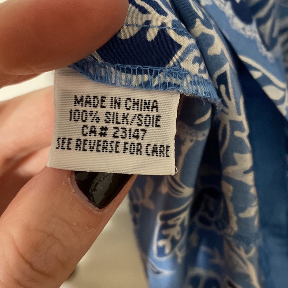 Talbots 100% Silk Dress - Picture 6 of 7